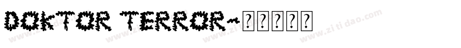 DOKTOR terror字体转换